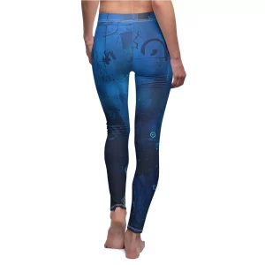 Women's Cut & Sew Casual Leggings (AOP)